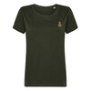 T-SHIRT WOMAN LOGO - KAKI, KAKI, hi-res-1