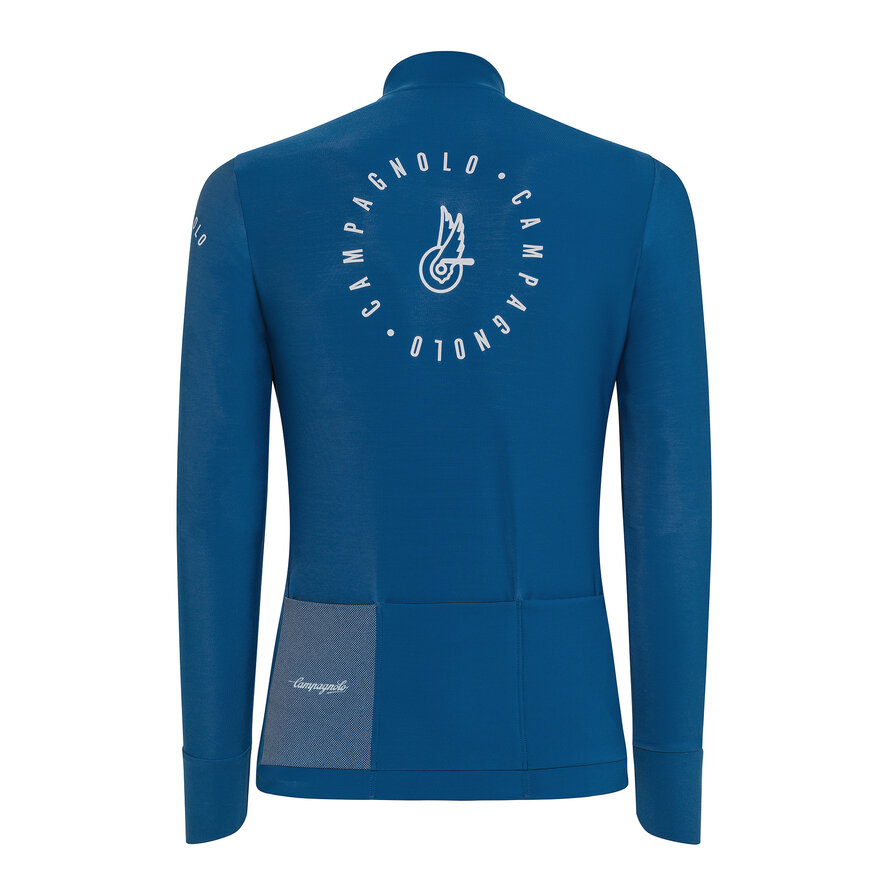 DREAM BIGGER THERMAL JERSEY - LONG SLEEVE - FOREST GREEN, AZUL, hi-res-1