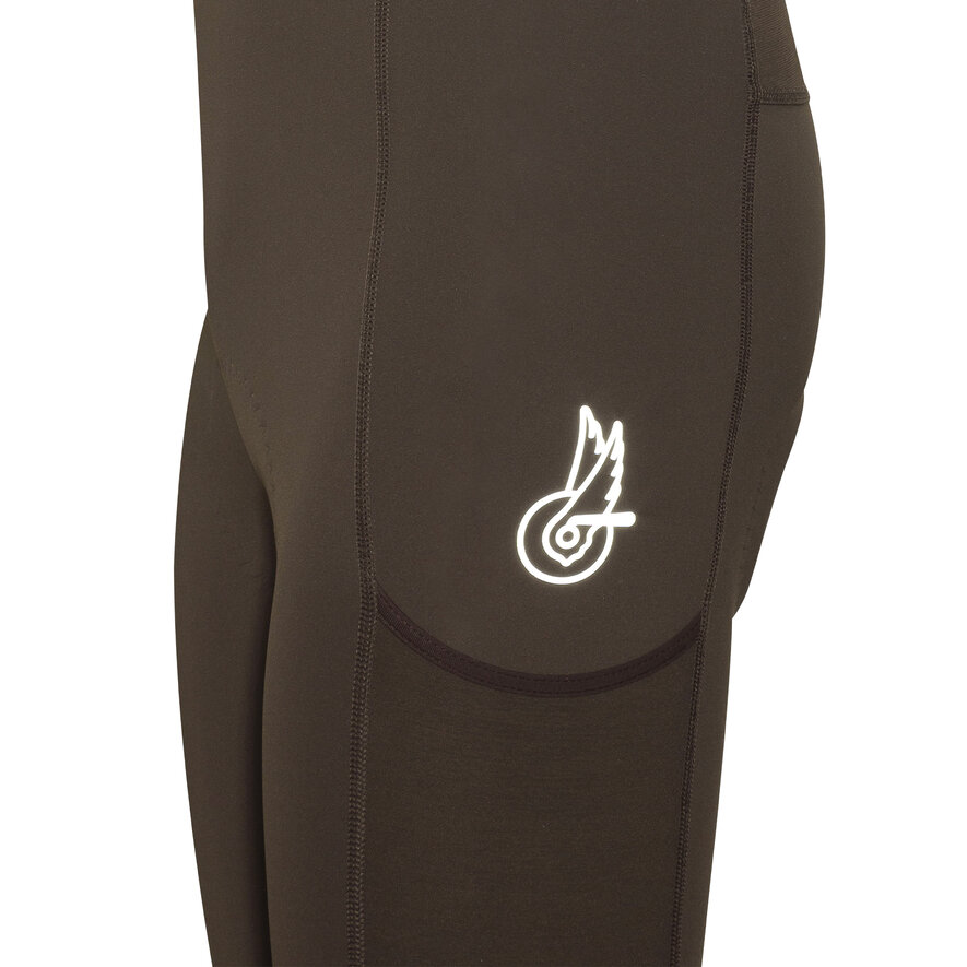 BECOME SPEED BIB - SHORT - BROWN, BROWN, hi-res-1