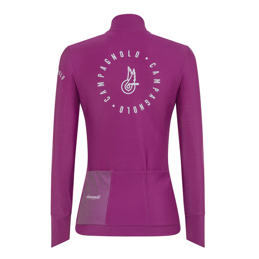 DREAM BIGGER WOMAN THERMAL JERSEY - LONG SLEEVE - PURPLE, VIOLETT, hi-res-1