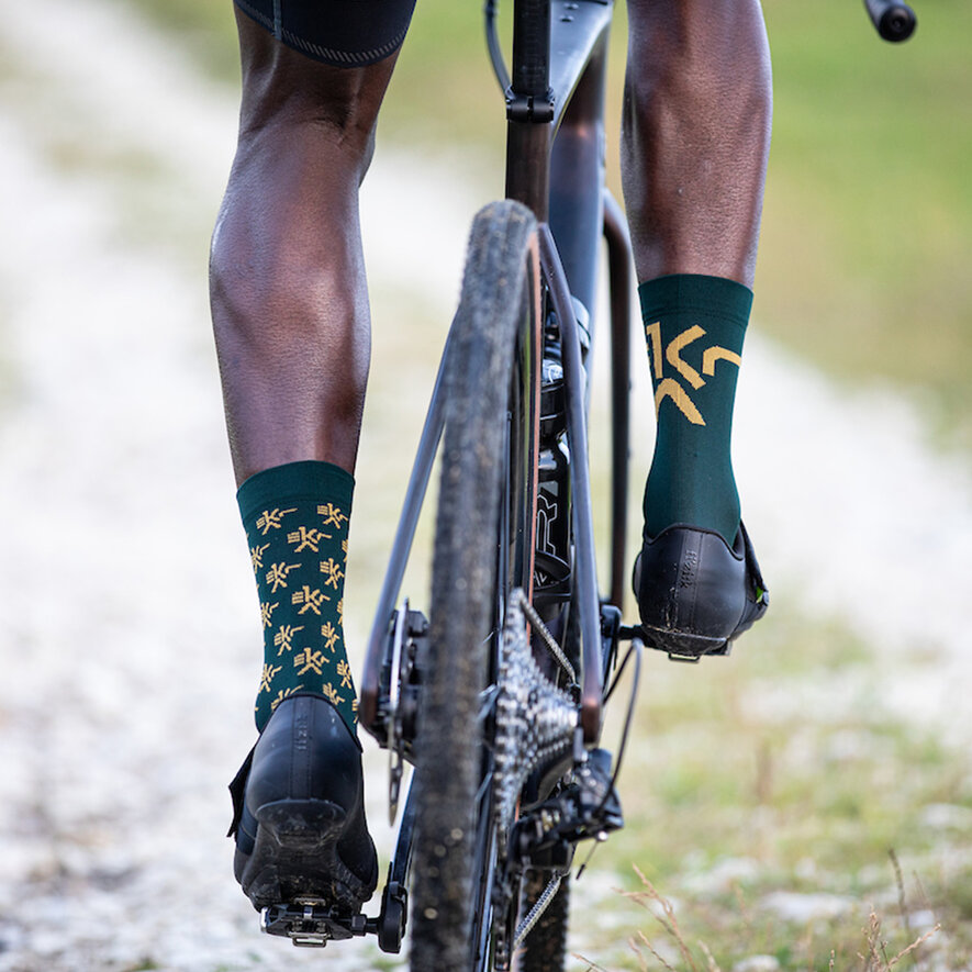 KUNKEN SOCKS - MINT/PURPLE, Green, hi-res-1
