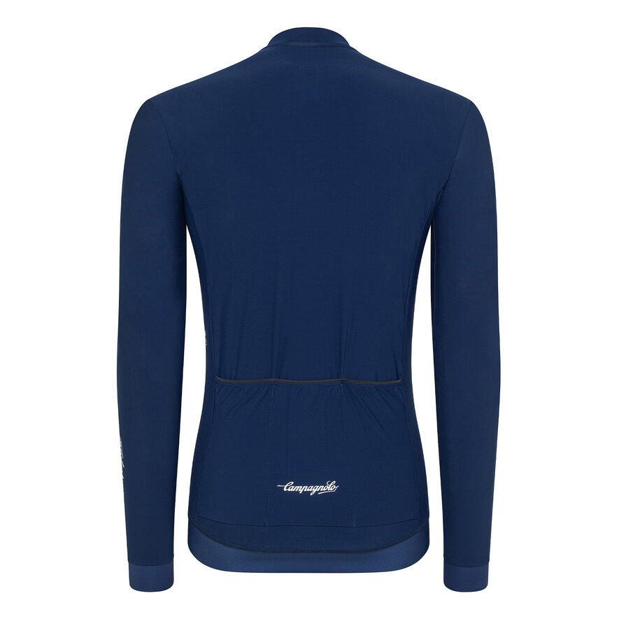 CROCE D AUNE THERMAL JERSEY - LONG SLEEVE - DARK BLUE, Blue, hi-res-1