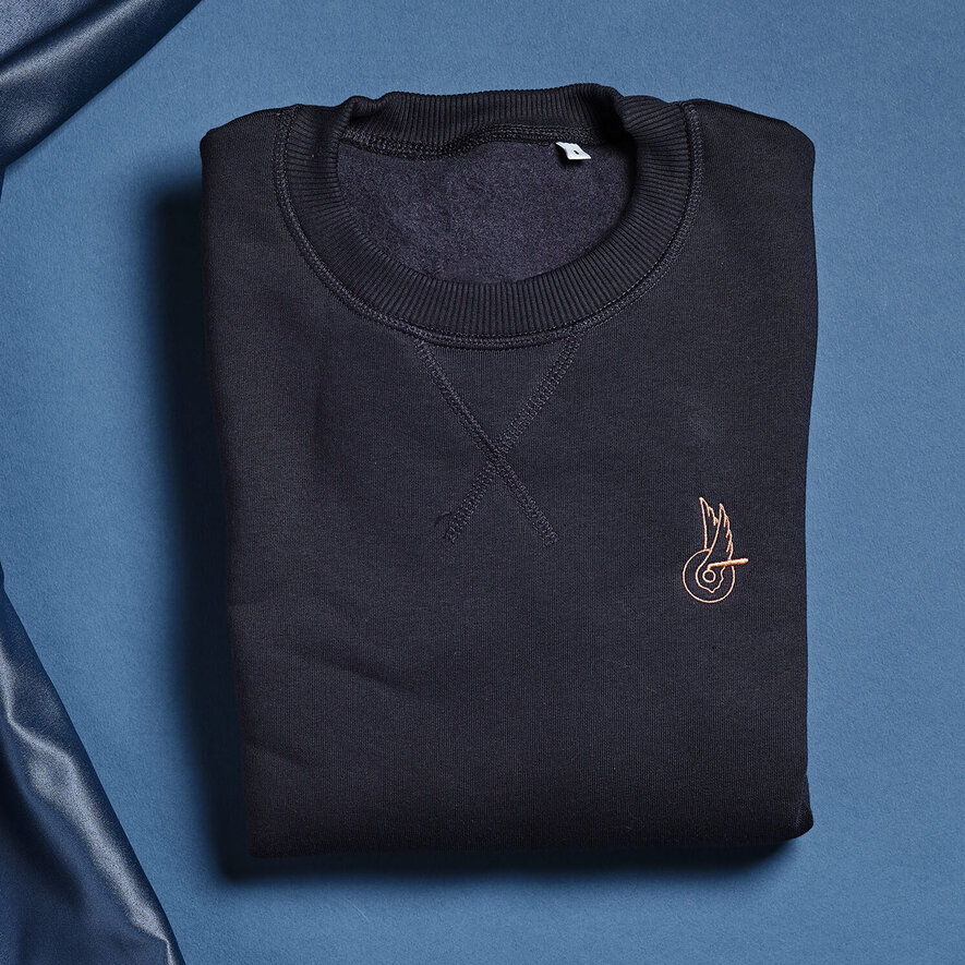 SWEATSHIRT LOGO - BLUE, Blue, hi-res-1