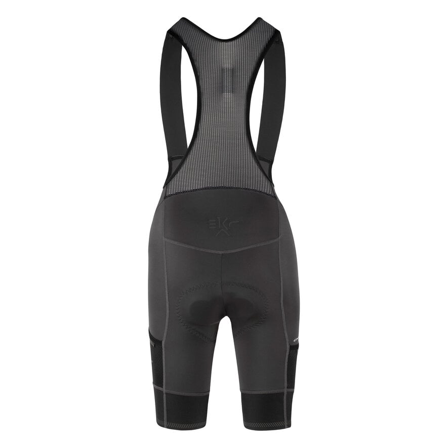 SKADA WOMAN BIB - SHORT - GREY, GREY, hi-res-1