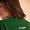 LOGO SWEATSHIRT - GREEN, GREEN, hi-res-1