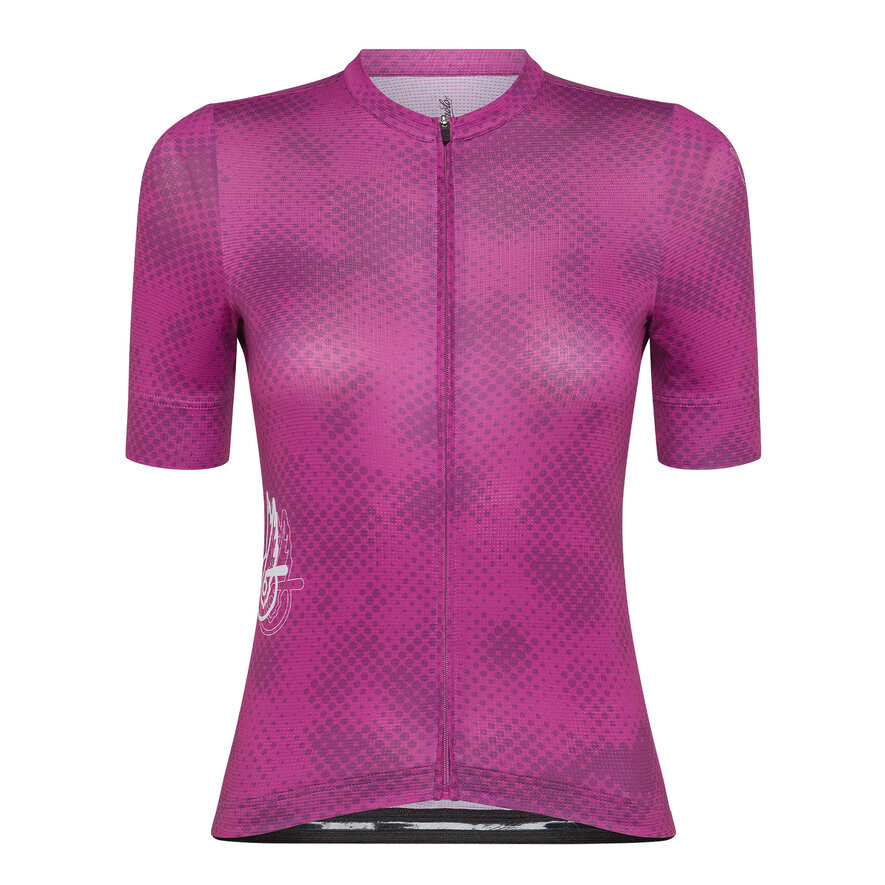 DREAM BIGGER POP WOMAN JERSEY - SHORT SLEEVE - PURPLE, PURPLE, hi-res-1