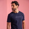 T-SHIRT LOGO BLUE, BLUE, hi-res-1