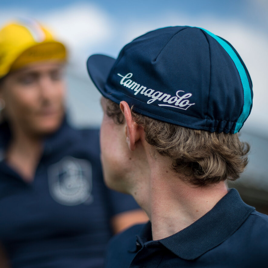 CYCLING CAP - YELLOW ITA, Blue, hi-res-1