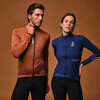 CROCE D AUNE WOMAN THERMAL JERSEY - LONG SLEEVE - DARK BLUE, BLAU, hi-res-1