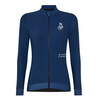 CROCE D AUNE WOMAN THERMAL JERSEY - LONG SLEEVE - DARK BLUE, BLAU, hi-res-1