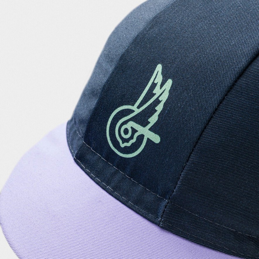 CYCLING CAP - GREEN, GREEN/LILAC, hi-res-1