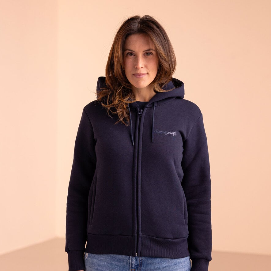 HOODED SWEATSHIRT, BLU, hi-res-1