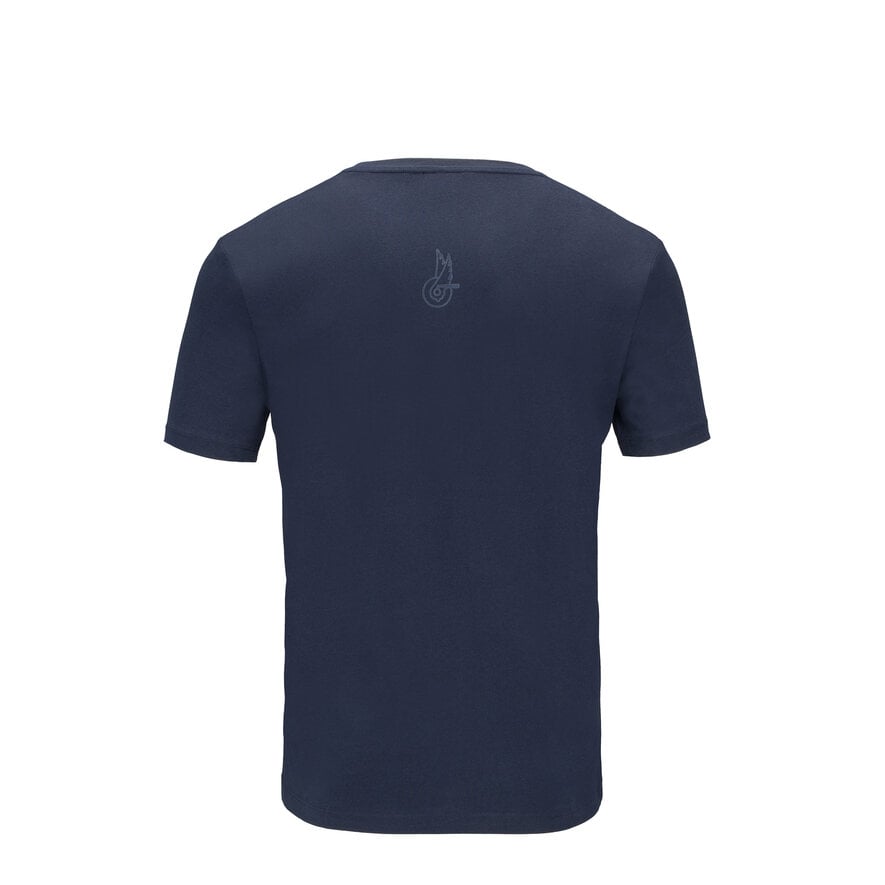 WINGED LOGO T-SHIRT - BLUE, BLUE, hi-res-1