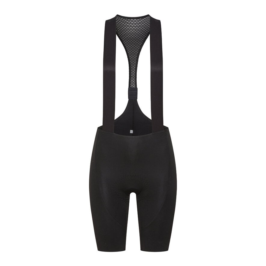 DREAM BIGGER WOMAN BIB - SHORT - BLACK, BLACK, hi-res-1