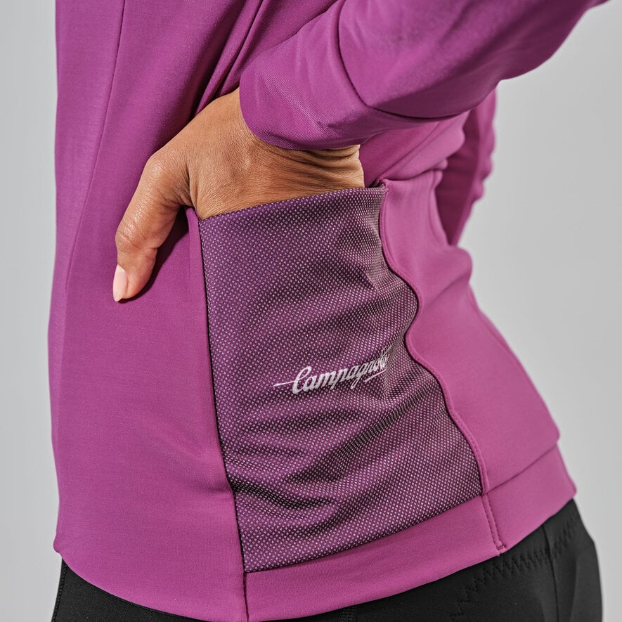 DREAM BIGGER WOMAN THERMAL JERSEY - LONG SLEEVE - PURPLE, VIOLETT, hi-res-1