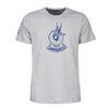 T-SHIRT BLUE MAN WINGED WHEEL, Grau, hi-res-1