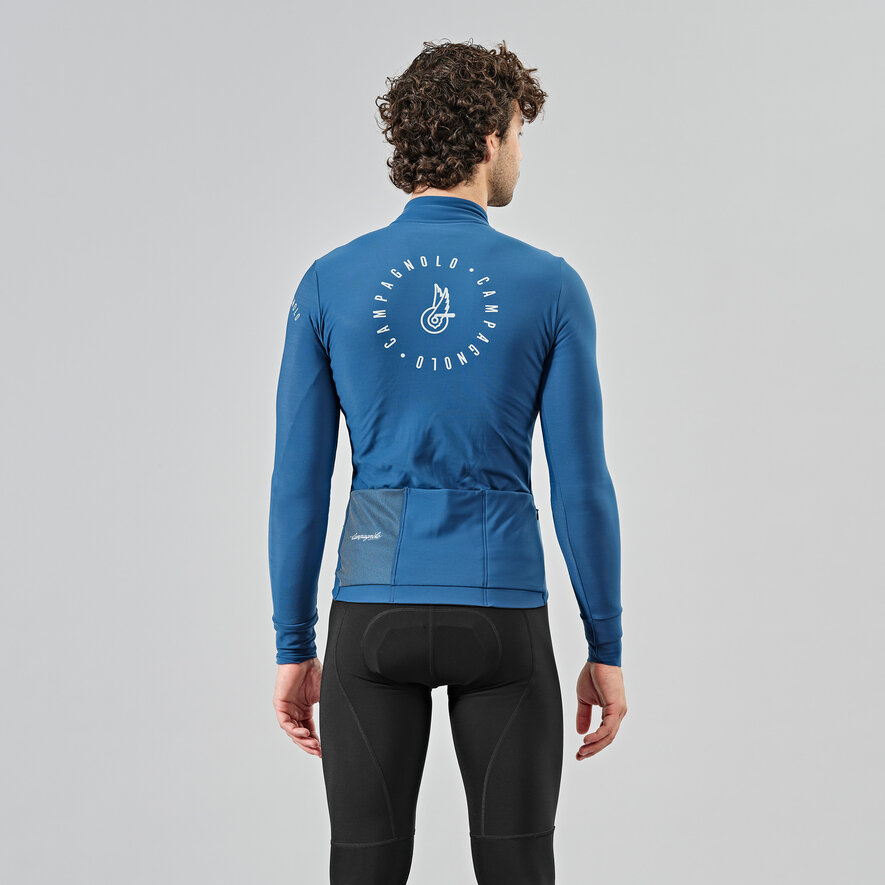 DREAM BIGGER THERMAL JERSEY - LONG SLEEVE - FOREST GREEN, BLAU, hi-res-1