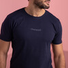 WINGED LOGO T-SHIRT - BLUE, BLUE, hi-res-1