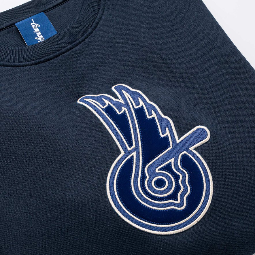 WINGED LOGO SWEATSHIRT - BLUE, BLUE, hi-res-1