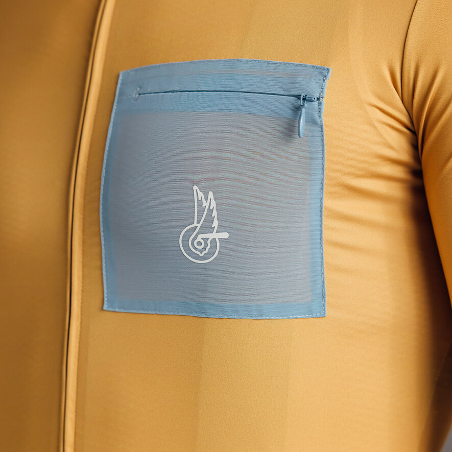 BECOME SPEED GRAVEL JERSEY - SHORT SLEEVE - BROWN, LIGHT BROWN, hi-res-1