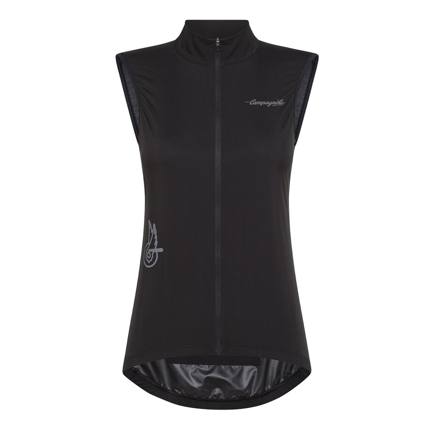 DREAM BIGGER WOMAN GILET - BLACK, SCHWARZ, hi-res-1