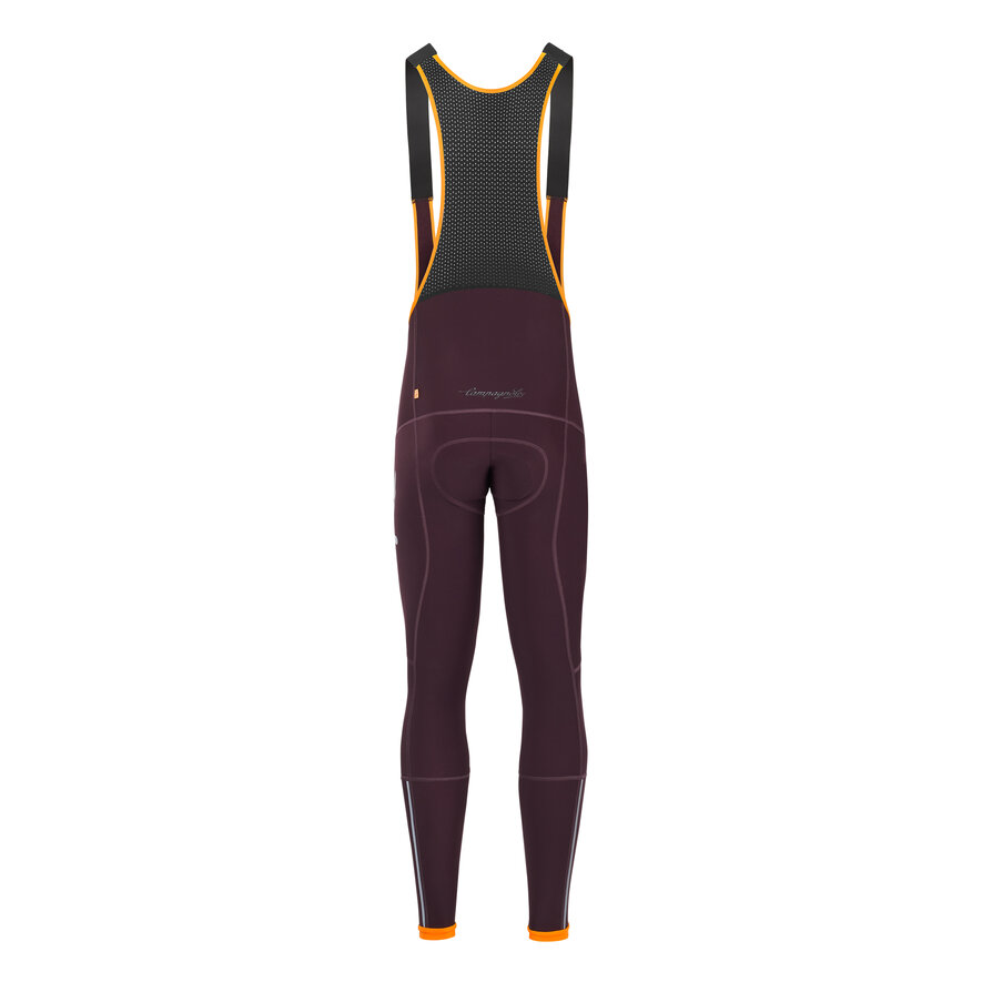 BECOME SPEED MEN'S WINTER BIB TIGHT, BORDEAUX, hi-res-1