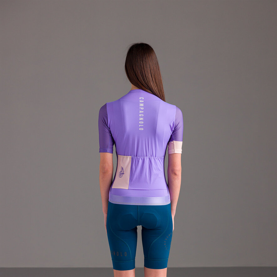 BECOME SPEED RACE JERSEY - SHORT SLEEVE - GREEN, LILAC/PINK, hi-res-1