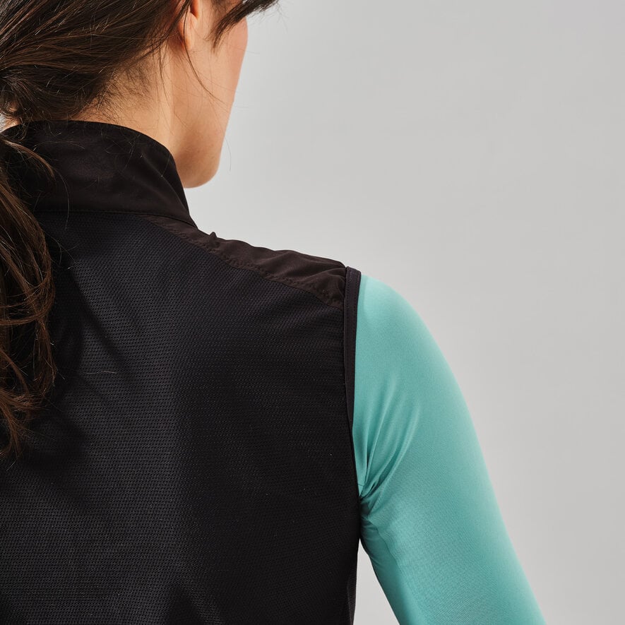 DREAM BIGGER WOMAN GILET - BLACK, BLACK, hi-res-1