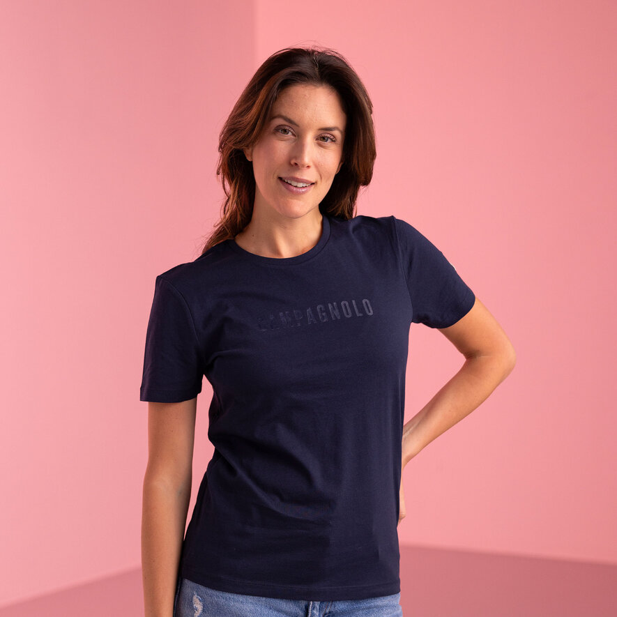 T-SHIRT LOGO BLUE, BLUE, hi-res-1
