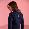 LOGO SWEATSHIRT - GREEN, AZUL, hi-res-1